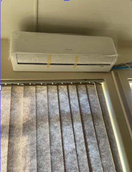 Salon tools neatly arranged.